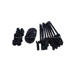 คลิปล๊อคตะแกรงกันนกโซล่าเซล หมุนเข้า-ออกได้ สำหรับขอบแผง Long frame 50 ตัว